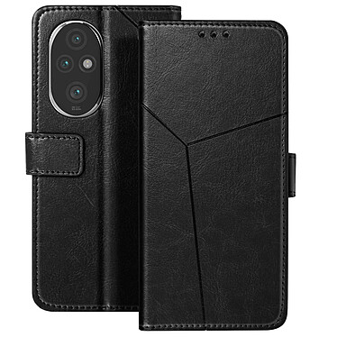 Avizar Etui Clapet pour Honor 200 Portefeuille Support Vidéo Noir