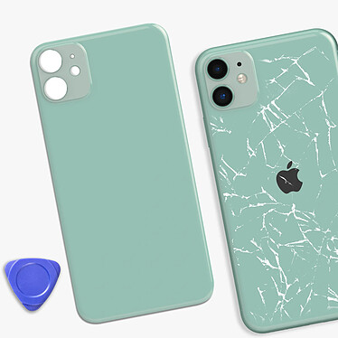 Acheter Clappio Vitre arrière de remplacement pour iPhone 11 Vert