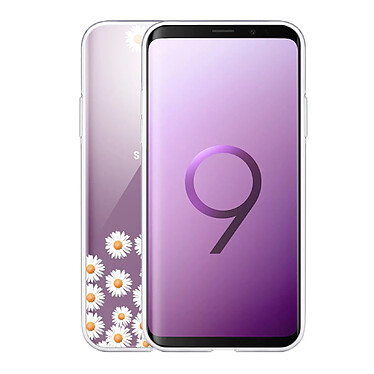 Avis Evetane Coque Samsung Galaxy S9 Plus 360 intégrale transparente Motif Marguerite Tendance