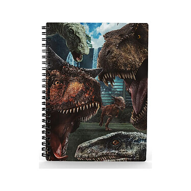 Jurassic World - Cahier effet 3D Selfie