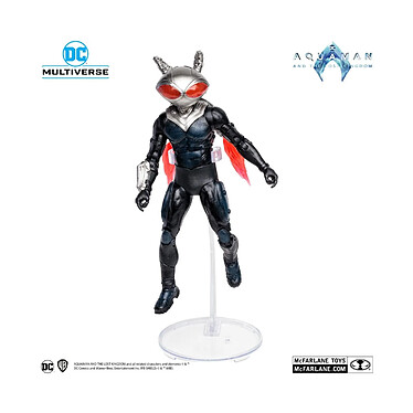 Aquaman et le Royaume perdu - Figurine DC Multiverse Black Manta 18 cm pas cher