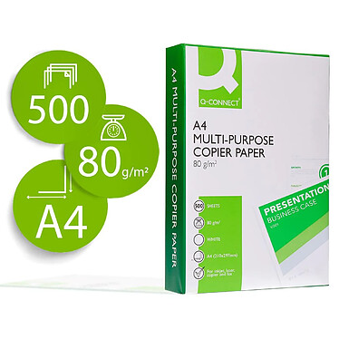 Acheter Q-CONNECT Papier Multifonction haute qualité A4 80g 500 feuilles