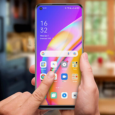 Avizar Film Écran Oppo A94 Verre Trempé 9H Anti-traces Transparent pas cher