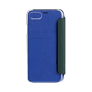 Acheter BEETLECASE Étui pour Apple iPhone 6/7/8/SE(2022) Folio Premium en Cuir avec Dos Cristal Vert foncé