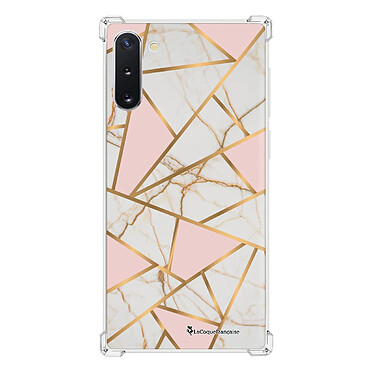 LaCoqueFrançaise Coque Samsung Galaxy Note 10 anti-choc souple angles renforcés transparente Motif Marbre Rose