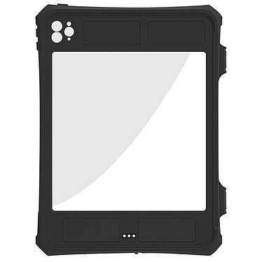 Redpepper Coque Intégrale pour iPad Pro 11 2020 , 11 2021 et 11 M2 2022 Waterproof IP68  Contour Noir