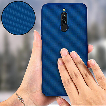 Nillkin Coque pour Xiaomi Redmi 8 / 8A Rigide Support Super Frosted Shield  Bleu foncé pas cher