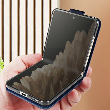 Avis Avizar Coque pour Oppo Find N2 Flip Clapet avec Languette Magnétique  bleu nuit