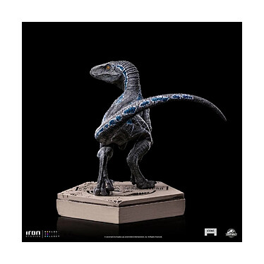 Avis Jurassic World Icons - Statuette Velociraptor B Blue 7 cm