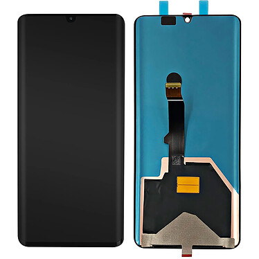 Clappio Bloc Complet pour Huawei P30 Pro Écran LCD Vitre Tactile Compatible  Noir