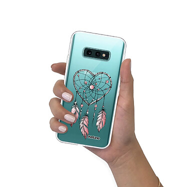 Evetane Coque Samsung Galaxy S10e 360 intégrale transparente Motif Attrape coeur Tendance pas cher