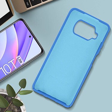 Acheter Avizar Coque Xiaomi Mi 10T Lite Silicone Gel Semi-rigide Finition Soft Touch bleu