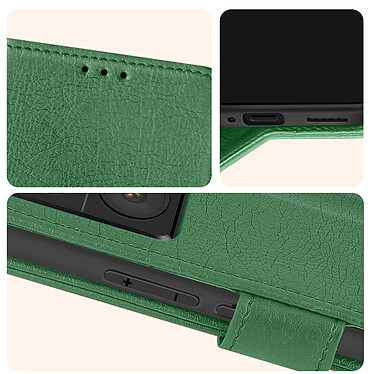 Acheter Avizar Étui pour Xiaomi 13T et 13T Pro Clapet Portefeuille Support Vidéo  Vert