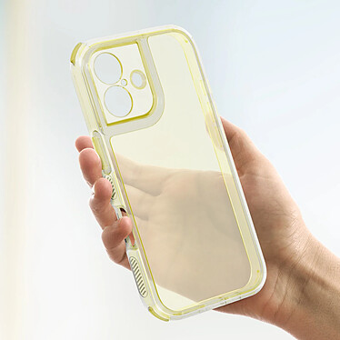 Avis Avizar Coque pour iPhone 16 Coins Antichoc Bumper Jaune