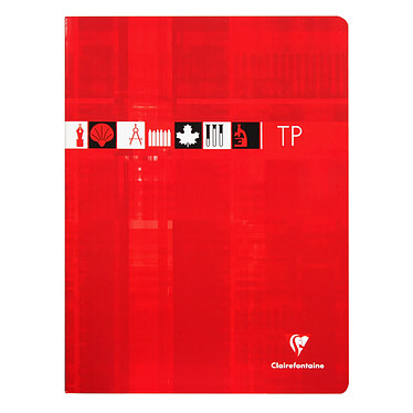 Avis CLAIREFONTAINE Cahier travaux pratiques piqué 24 x 32cm 64 pages 32 unies 120g + 32 Séyès 90g