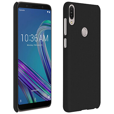 Avizar Coque Zenfone Max Pro M1 Protection Polycarbonate Soft Touch Anti-trace - Noir