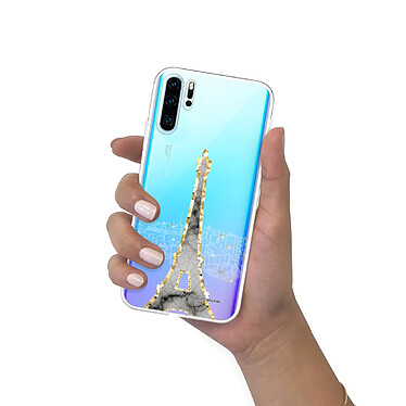 LaCoqueFrançaise Coque Huawei P30 Pro/ P30 Pro New Edition silicone transparente Motif Illumination de paris ultra resistant pas cher