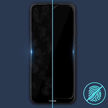 Avizar Film Écran Nokia 1.4 Verre Trempé 9H Anti-traces Transparent pas cher