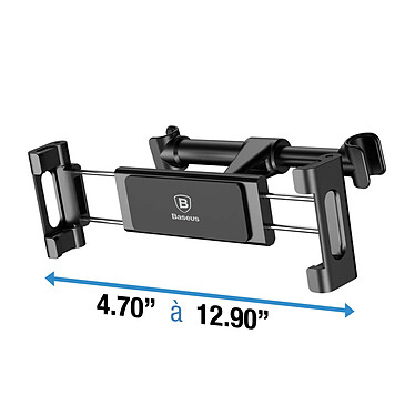 Acheter Baseus Support voiture appui-tête pour smartphones et tablettes 4,7'' à 12,9''