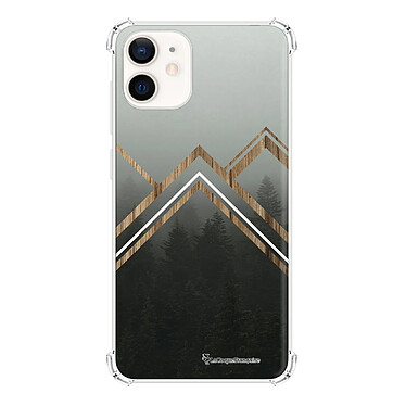 LaCoqueFrançaise Coque iPhone 12 mini anti-choc souple angles renforcés transparente Motif Trio Forêt