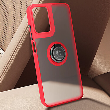 Avis Avizar Coque pour Motorola Moto G24, G04 et G04s Bague Support Vidéo Rouge