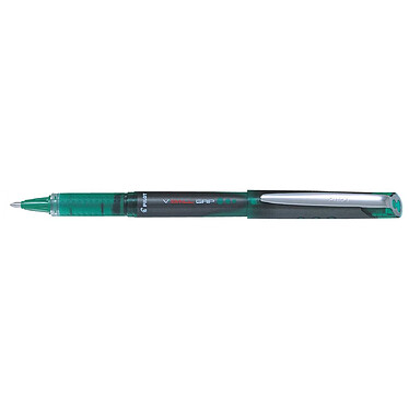 PILOT Stylo Roller V-BALL GRIP Pointe Métal Large 1 mm Encre Liquide Vert x 12