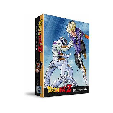 Dragon Ball Z - Puzzle effet 3D Trunks vs Frieza (100 pièces )