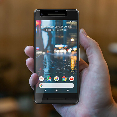 Acheter Avizar Film Écran Google Pixel 2 Verre Trempé 9H Anti traces - Transparent