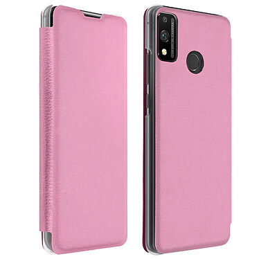 Avizar Étui Honor 9X Lite Portefeuille Clapet Porte-carte Rose