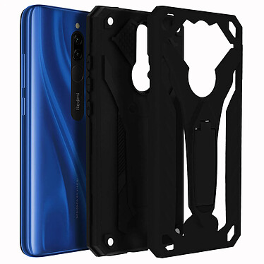 Acheter Avizar Coque Redmi 8 / 8A Bi-matière Antichoc Béquille Fonction Support