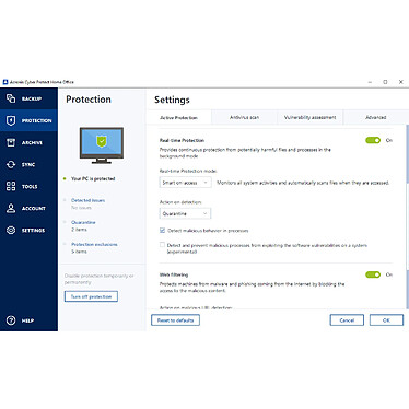 Acheter Acronis Cyber Protect Home Office Advanced 2023 - 250 Go - Licence 1 an - 1 PC/Mac + nombre illimité de terminaux  mobiles - A télécharger