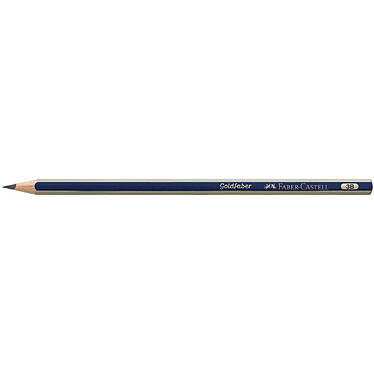 FABER-CASTELL Crayon graphite GOLDFABER hexagonal 3B x 12