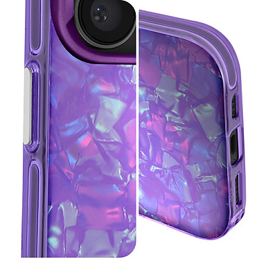 Acheter Avizar Coque pour iPhone 15 Pro Antichoc Souple Tutti Frutti Violet