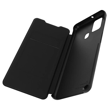 Anymode Housse pour Samsung Galaxy A21s Portefeuille Porte-carte Flip Wallet  Noir