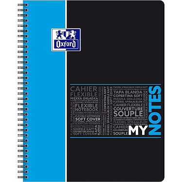 Acheter OXFORD Cahier Etudiants MyNotes A4+ Grands Carreaux Seyès 160 P Couv Carte Aléatoires