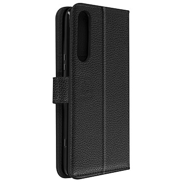 Avizar Etui pour Sony Xperia 5 IV avec Support Vidéo et Portefeuille  Noir