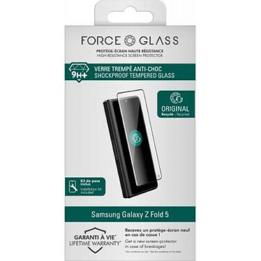 Avis Force Glass Protection d'écran pour Samsung Galaxy Z Fold 5 en Verre trempé 2.5D Original Transparent