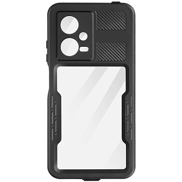 Redpepper Coque Étanche IP68 pour Xiaomi Redmi Note 12 Protection Intégrale Anti-chutes 2m  Contour Noir