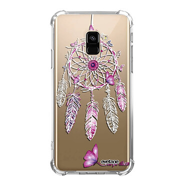 Evetane Coque Samsung Galaxy A8 2018 anti-choc souple angles renforcés transparente Motif Carpe diem