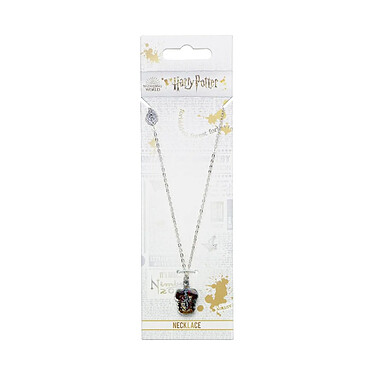 Acheter Harry Potter - Pendentif et collier plaqué argent Gryffindor Crest