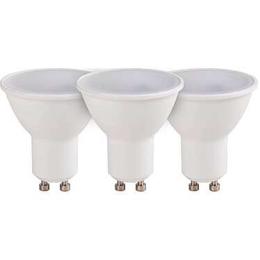 Lot de 3 Ampoule LED connectées GU10 (LuzE) 2700/6500K 400LM 5W WiFi - Voltman