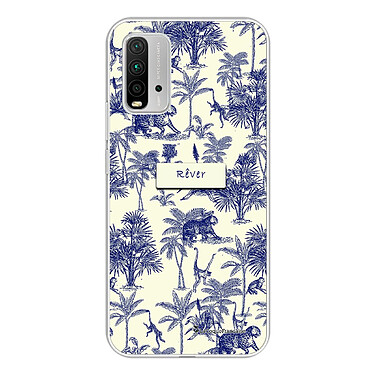 LaCoqueFrançaise Coque Xiaomi Redmi 9T 360 intégrale transparente Motif Botanic Rêve Tendance