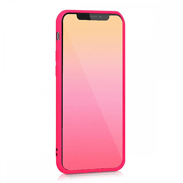 Avis LaCoqueFrançaise Coque iPhone Xr Silicone Liquide toucher doux, Anti Chocs Rose Fluo