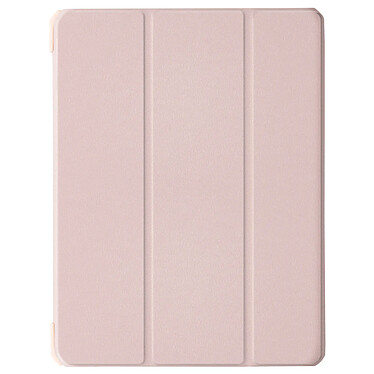 Avizar Housse pour iPad Air 11 2024 Support Vidéo / Clavier Mise en Veille Rose Poudré