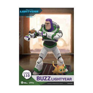 Buzz l'Éclair - Diorama D-Stage Buzz l'Éclair 15 cm pas cher