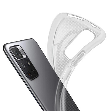 Avizar Coque pour Xiaomi Redmi Note 11, Note 11s et Xiaomi Poco M4 Pro Flexible Fine et Légère  Transparent pas cher