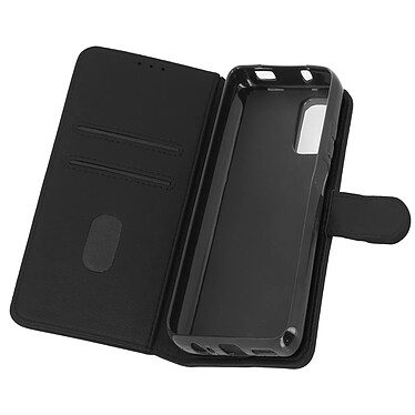 Avizar Étui Redmi Note 10 / 10s Protection Porte-carte Fonction Support noir