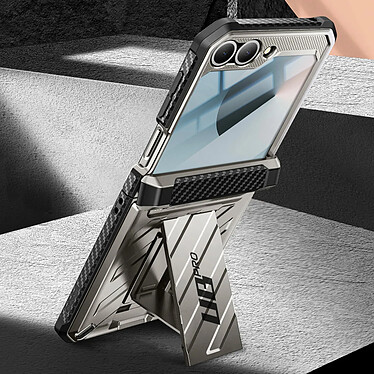 Avis Supcase Coque Intégrale pour Samsung Galaxy Z Flip 6 Antichoc Béquille Support Gris