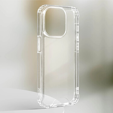 Avizar Coque pour iPhone 15 Pro Dos Rigide Coins Bumper Antichoc  Transparent pas cher