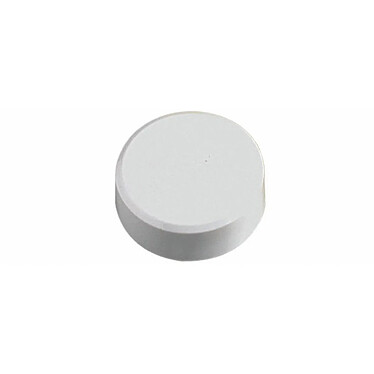 MAUL Boite de 20 Aimants ronds MAULpro 34 mm puiss. 2 kg Blanc